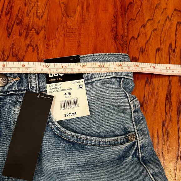 *BRAND NEW* Woman's Heritage Lee jeans size 4 M - Picture 7 of 8